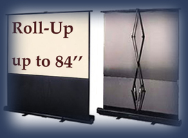 Rent classroom screens, fast fold screen for your audio visual projection